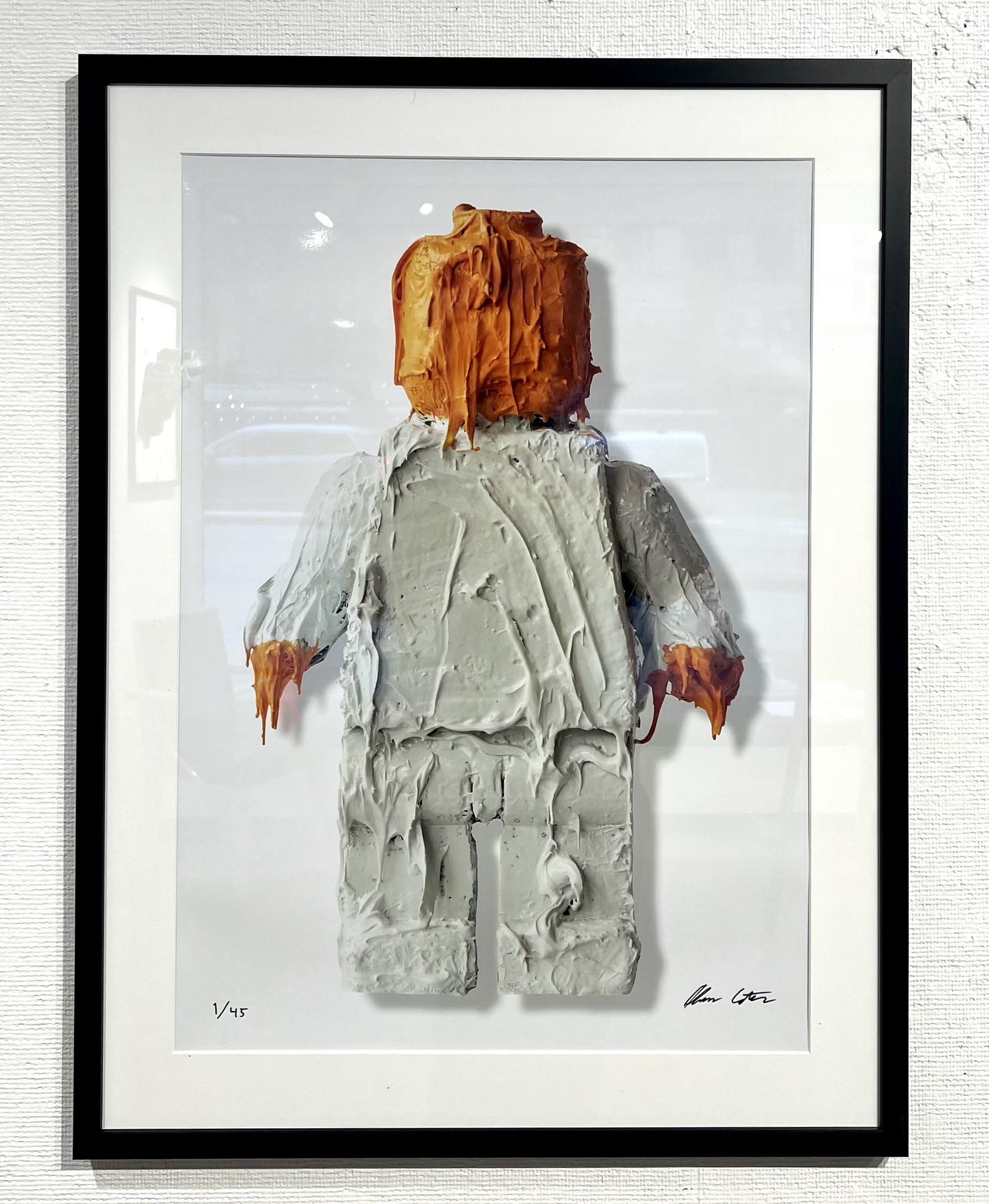 "Hands off" Fine art print av Adam Ström. Upplaga 45. 50x70 cm