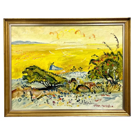 Olja på duk av Jerry Andersson. 67,5x53,5 cm