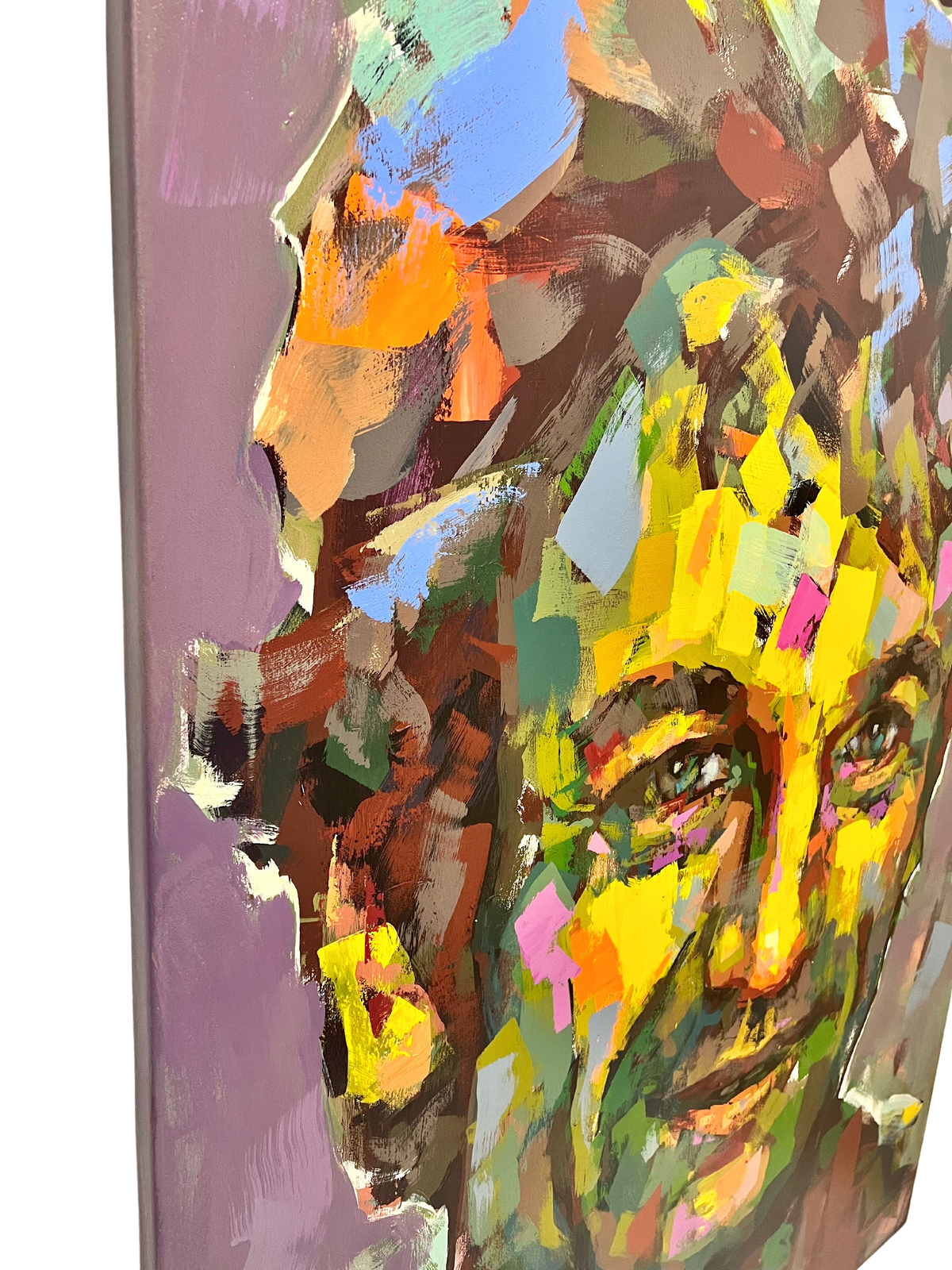 "Mats Wilander" Akryl på duk av Alberto Ramirez LEG. 160x100 cm