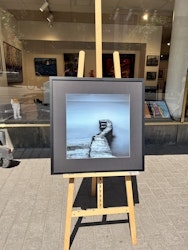 "Manarola Pier" Foto av Anders Hammarström ur Light & Italy serien. 69x70 cm