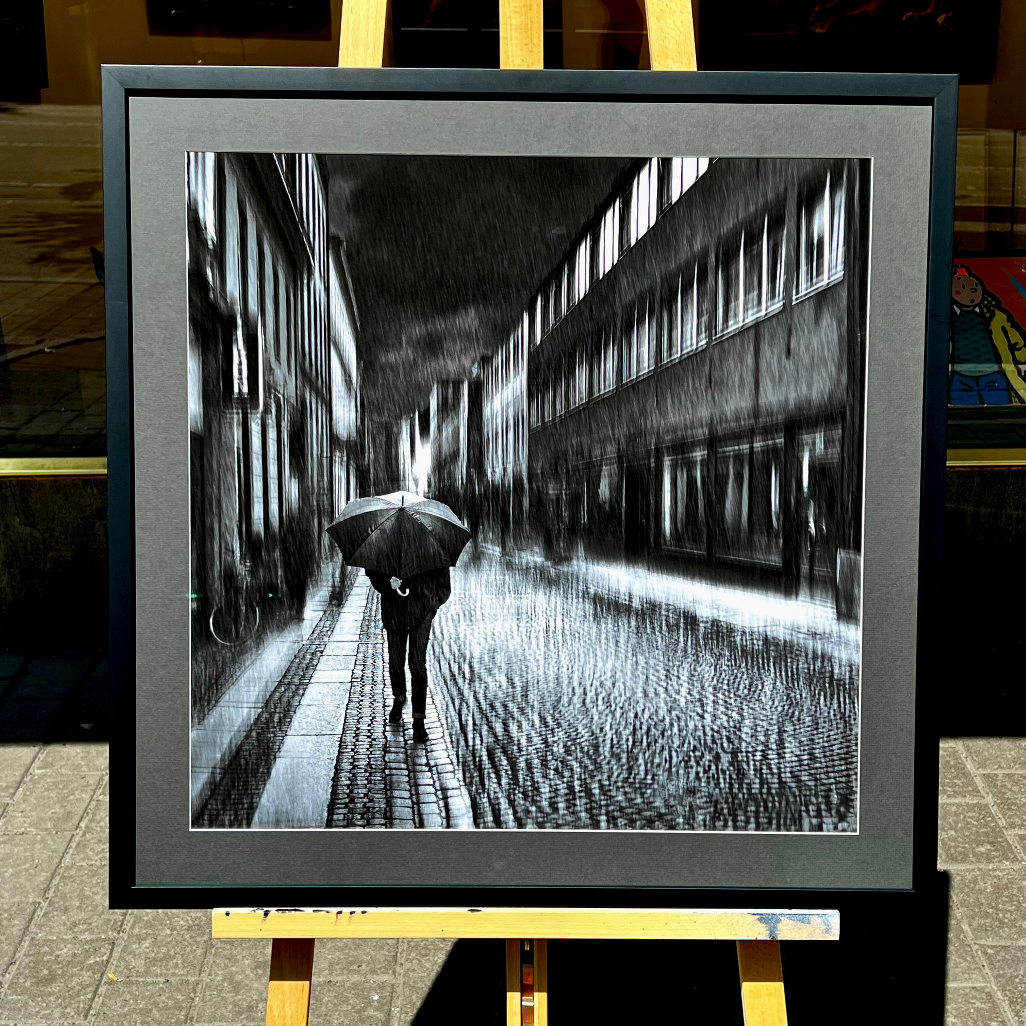 "Rain Man" Foto av Anders Hammarström ur Light & Serenity serien. 73x74 cm