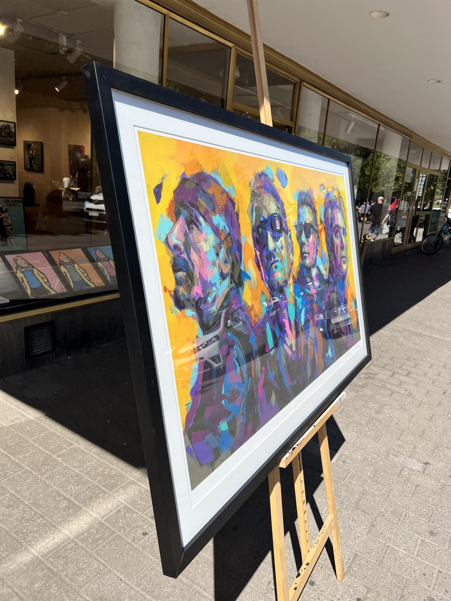 "U2" Art Giclèe av Alberto Ramirez LEG. 139x82 cm