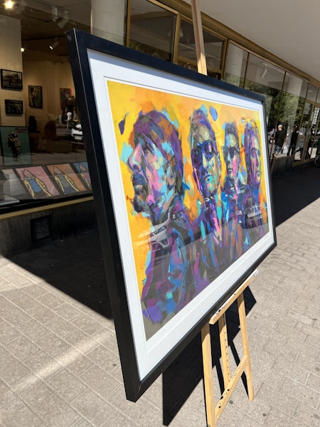 "U2" Art Giclèe av Alberto Ramirez LEG. 139x82 cm