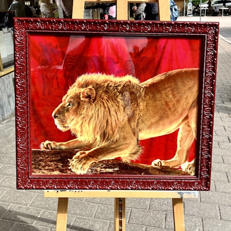 "The Wild ones II" Art Giclée av Adam Scott Rote. nr 33/195. 70x60 cm