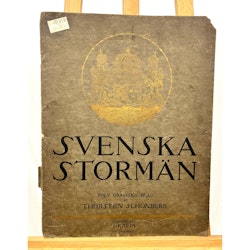 "Sten Sture" Grafisk blad av Thorsten Schonberg ur mappen "Svenska Stormän". Nr 44/100. 40x52 cm