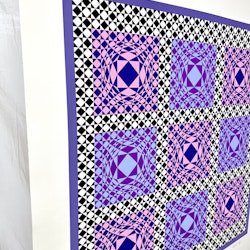 Victor Vasarely, Serigrafi. Signerad, numrerad EA XXIX/XXX. 76x74,5 cm