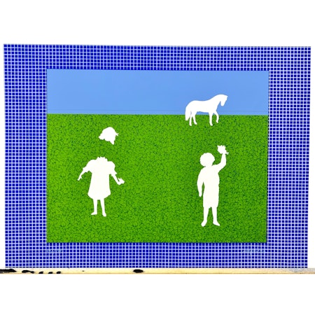 Milvia Maglione, Litografi. Signerad, numrerad.. 38,5x28 cm