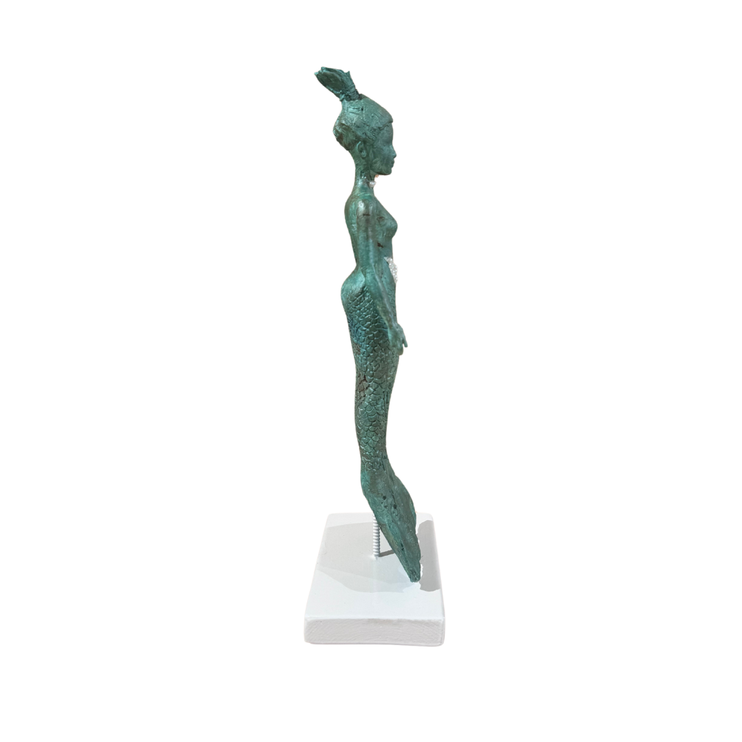 "Amfirite" Skulptur av Adam Ström. Höjd 38 cm