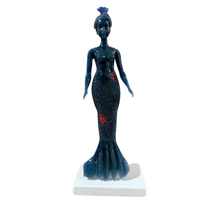 "Amfirite" Skulptur av Adam Ström. Höjd 38 cm