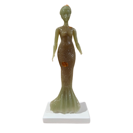 "Amfirite" Skulptur av Adam Ström. Höjd 38 cm