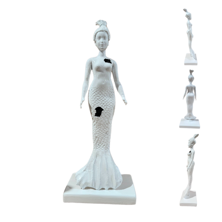 "Amfirite" Skulptur av Adam Ström. Höjd 38 cm