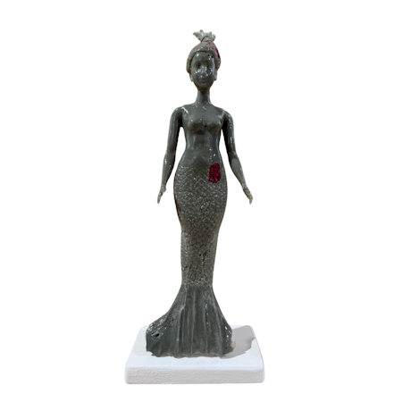 "Amfirite" Skulptur av Adam Ström. Höjd 38 cm