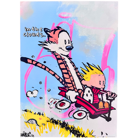 "In the clouds" Limited Edition poster av Haze1. 50x70 cm