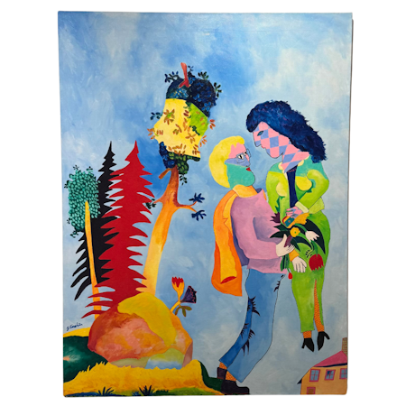 "Kärlek" Originalmålning av Jonny Forström 120x150 cm