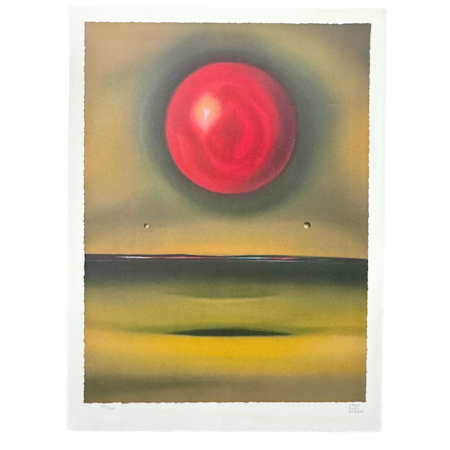 Lars Sjöström "Komposition", Litografi, numrerad, signerad 60x81 cm