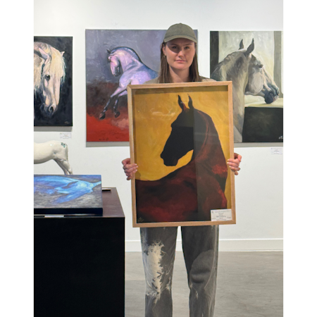"Sand" Art print av Elin Östberg. 50x70 cm