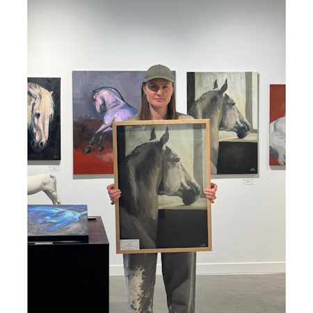 "Insikt" Art print av Elin Östberg. 50x70 cm