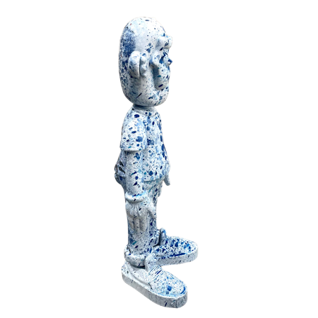 "Ralph Florange" Unik skulptur i Ralph Florange serien av Viktor Jusi Palm. Höjd 30 cm