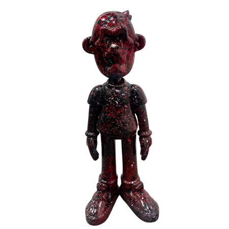 "Ralph Florange" Unik skulptur i Ralph Florange serien av Viktor Jusi Palm. Höjd 30 cm