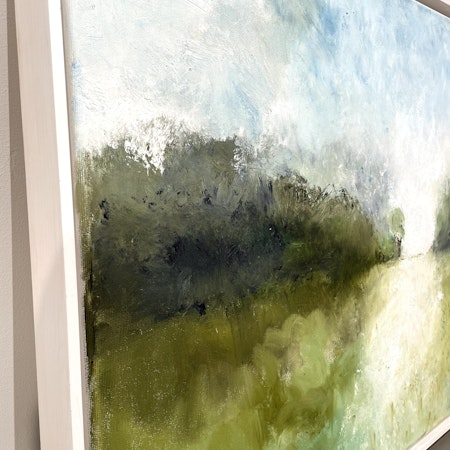 Guiding Light, Olja på duk av Lo Fehrling, 80x60 cm