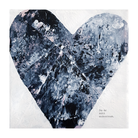 Mitt universum: Fine art print av Hanna Ekegren, 50x50 cm