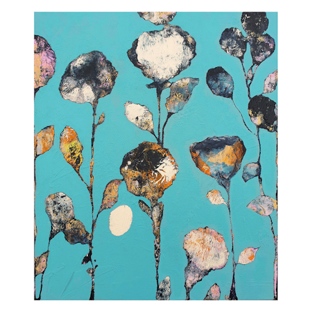 Turkos: Fine art print av Hanna Ekegren, 52x60 cm