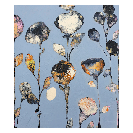 Åskblå: Fine art print av Hanna Ekegren, 52x60 cm