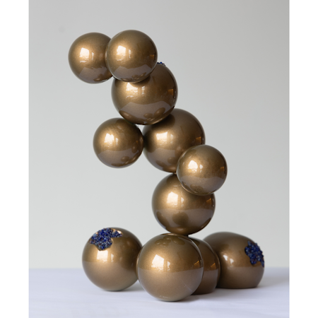 Sadness, Skulptur av Adam Ström. h 23 cm. Del av serien Balldog