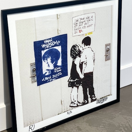 Streetphoto II, Fotografi av Rasmus Johanson & Hellstrom Street Art, 40x40 cm