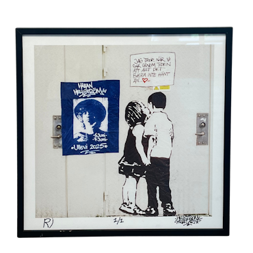 Streetphoto II, Fotografi av Rasmus Johanson & Hellstrom Street Art, 40x40 cm