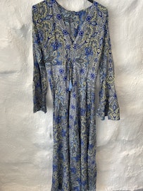 Boho kjole lysblå