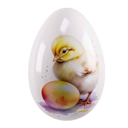 Påskägg - Akvarell "Chicken" 15cm
