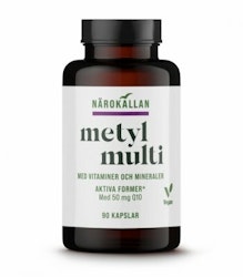 Närokällan Metyl Multivitamin 90 kapslar