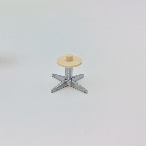 Snurrfot till Lundby fotpall