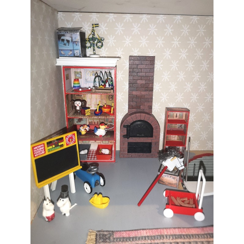 Ringspel stapla ringar 1:18