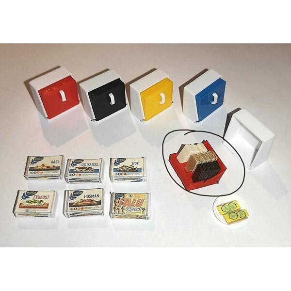 Knäckebröd 3 olika sorter 1:18