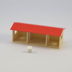 Mini 1 Våningsdockskåp 1:12