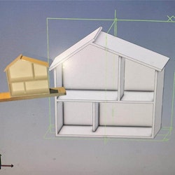 Mini Dockskåp Flisis 1:18