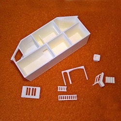 Mini Dockskåp Dallas Herrgård 1:18