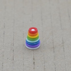 Ringspel stapla ringar 1:18