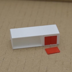 Mini Dockskåp Garagedel 1:18