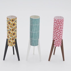 Lampa Raket Transparant för papper Gör själv ej el 1:12