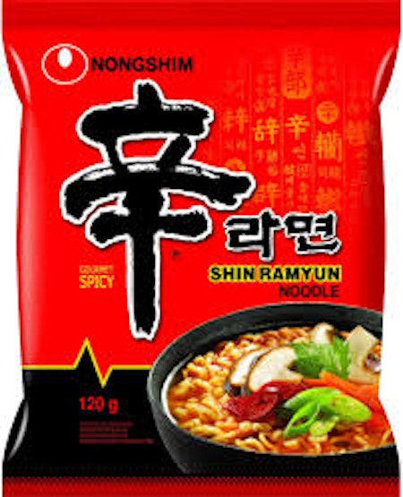 nudlar Shin Ramyun