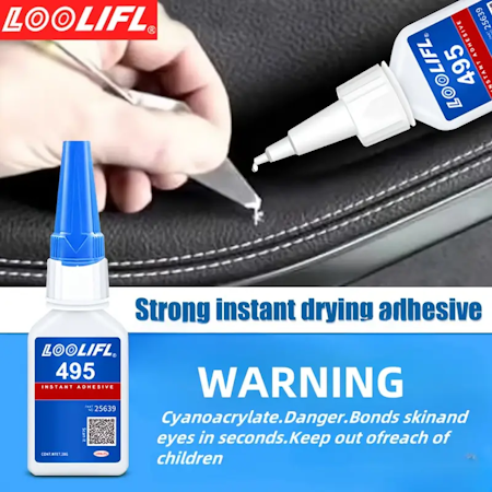 LOOLIFL 495 Instant Adhesive Glue Quick Dry 20 ML