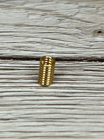 Mellandel Spiral 4x7 mm, Guldfärg (20st)