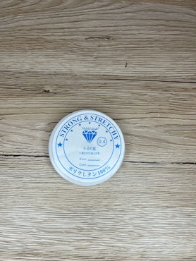Elastisk tråd, 0,4mm, genomskinlig (15 meter)