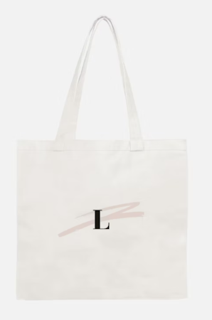 Merch tygkasse med Lukasshop logga