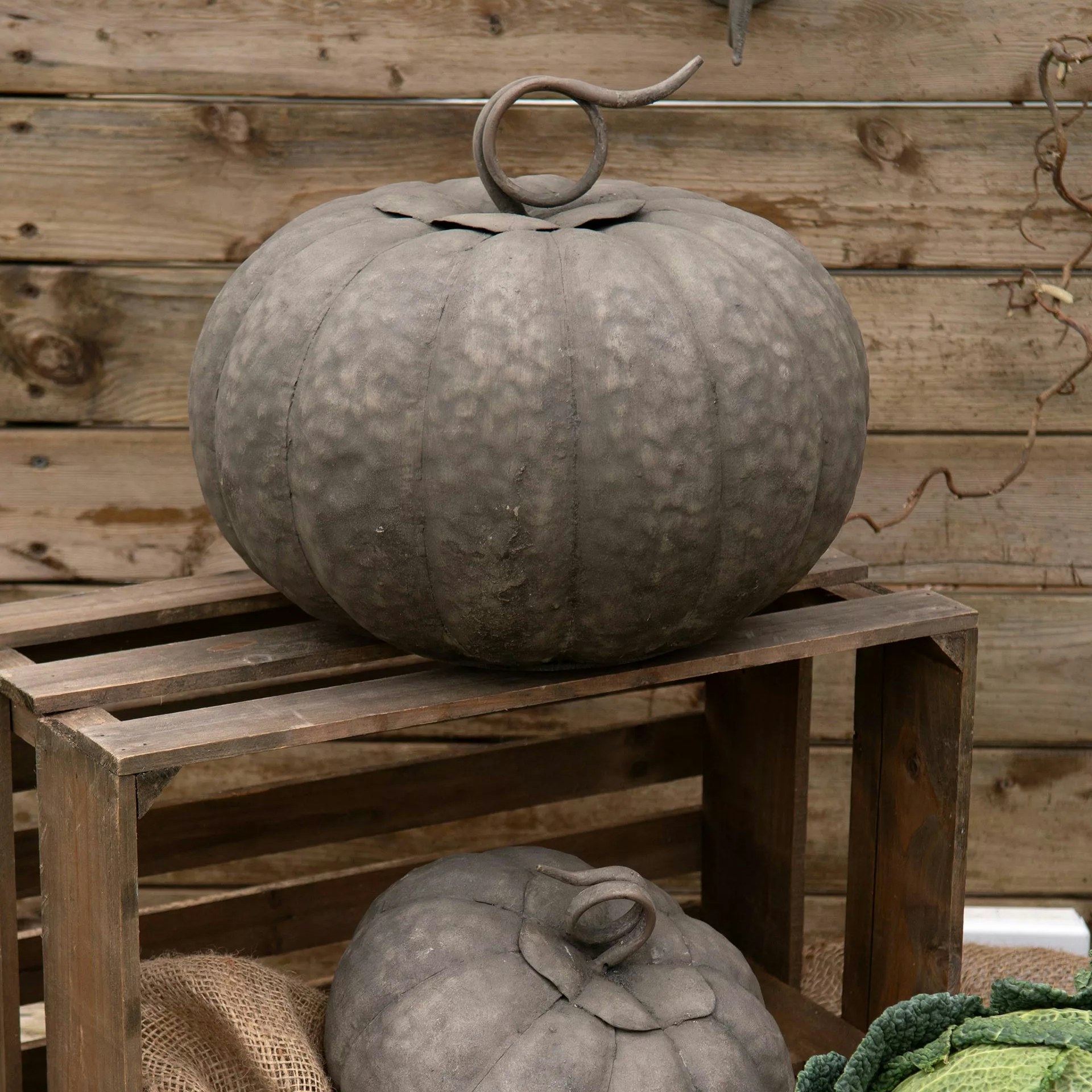 Pumpa i metall, stor