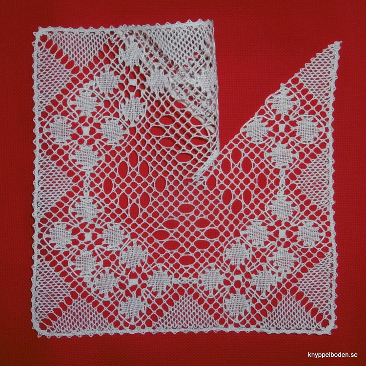 Julblomma variation (mitten) 20x20 cm