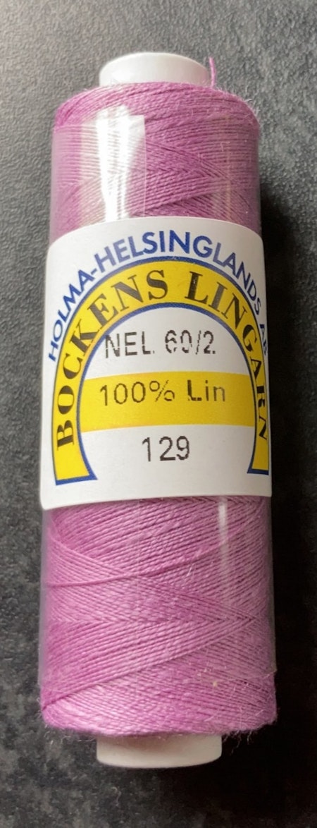 Bockens knyppelgarn 60/2 ljus syren 129 12,5 gr/rle